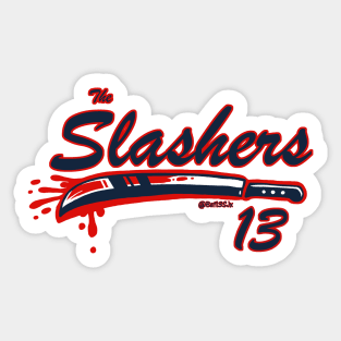 The Slashers Sticker